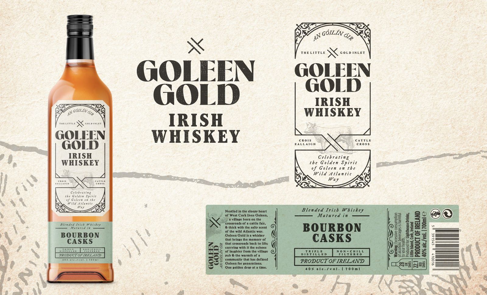 Goleen Gold Irish whiskey